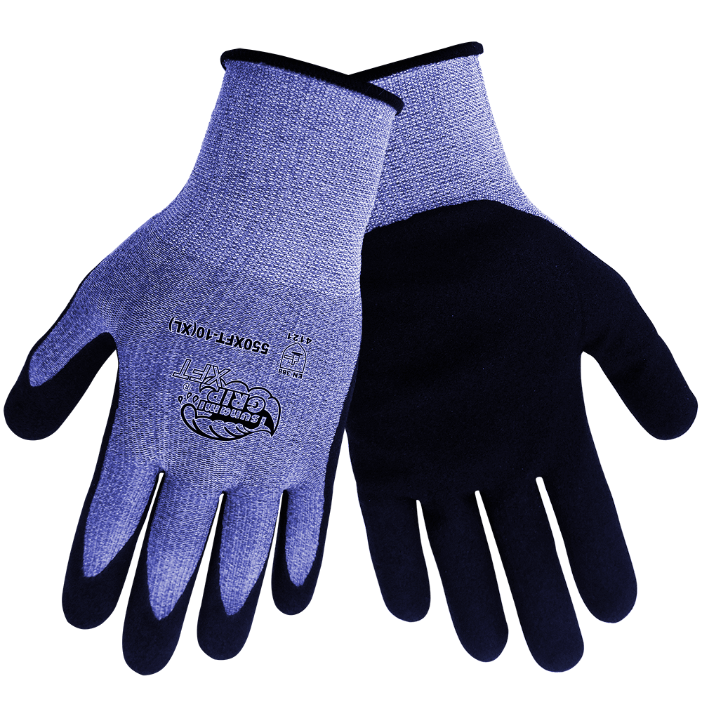  Firm Grip Nitrile Coated Gloves (10-Pack) : Health