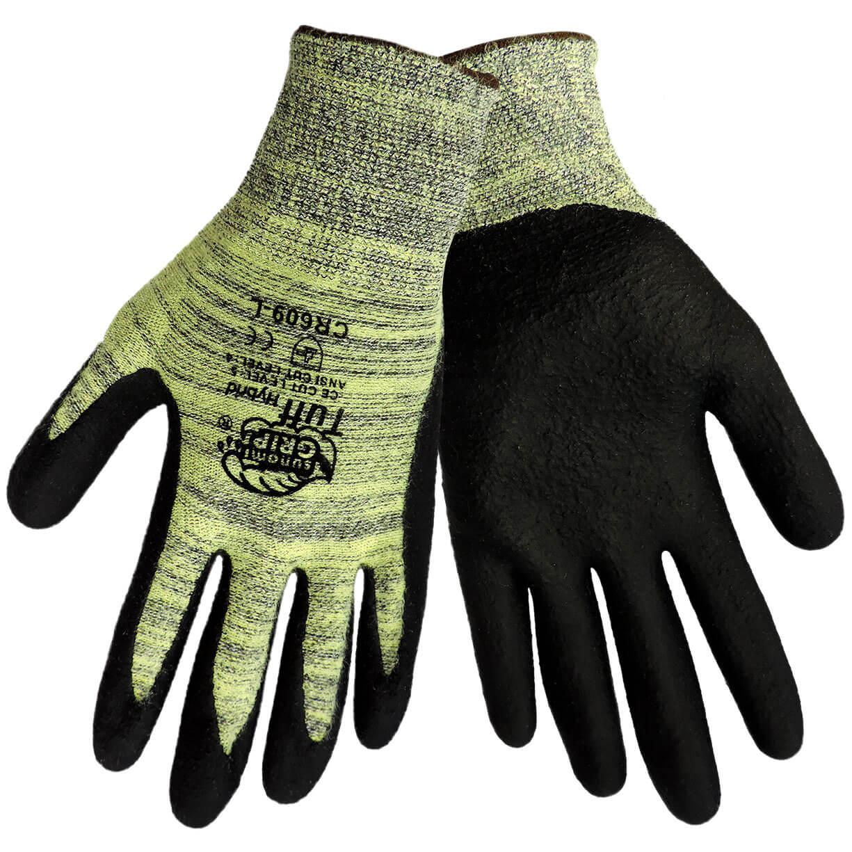 What are cut resistant gloves made from?