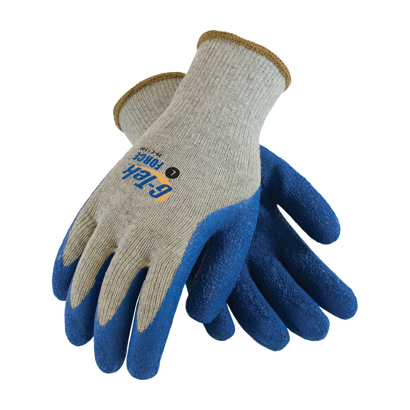 Waterproof Latex Coated Work Safety Grip Gloves Builders Gardening Mechanic