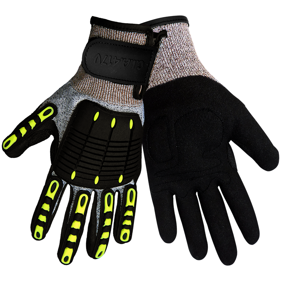 Cut Resistant Gloves Anti Shock Absorbing Mechanics Impact