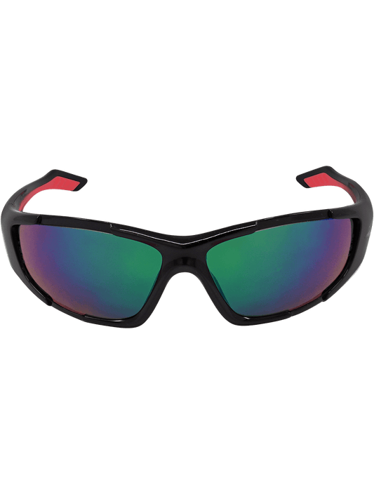 Bullhead Safety Javelin, Polarized Green Mirror Safety Glasses BH1251612