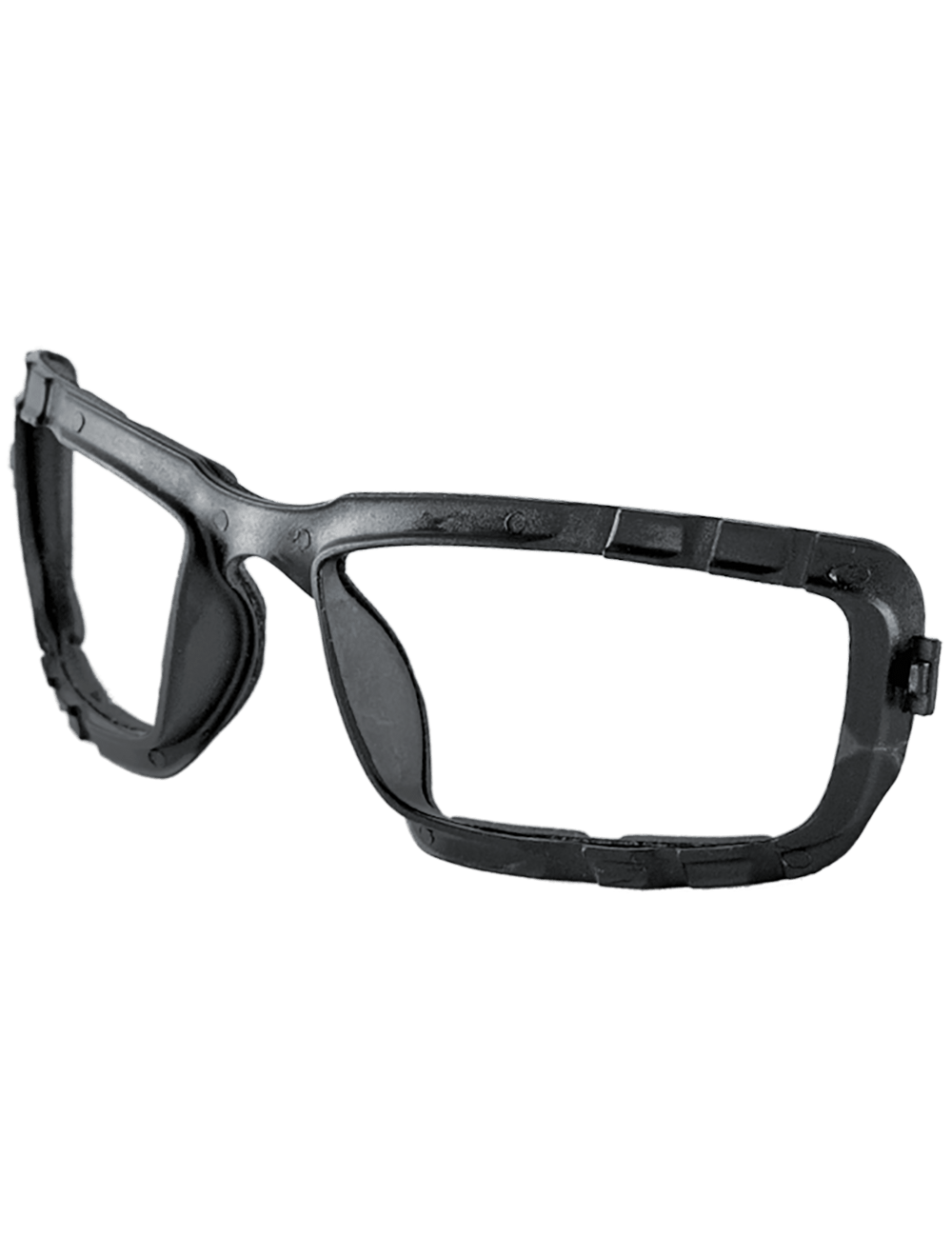 Bullhead Safety MAKI, Polarized Silver Mirror Safety Glasses BH145712