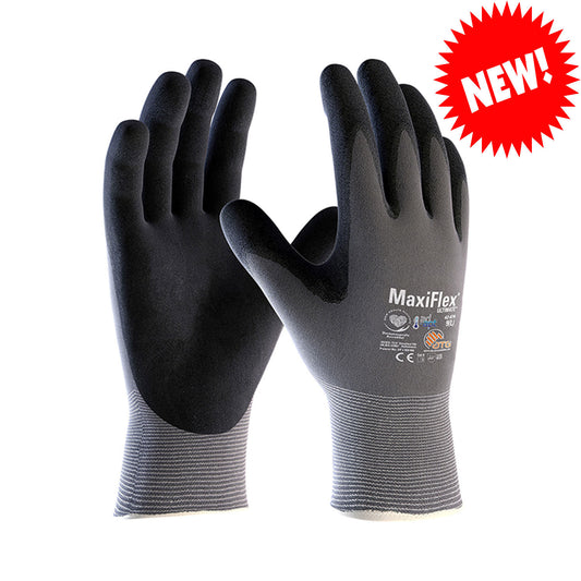 Evridwear 12 Pairs PU Coated Work Gloves Ultra-Thin Anti-Slip Latex-Free Safety Glove for Men & Women Light Duty Work